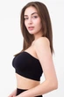 Топ-бандо без бретелей бесшовный Giulia Bandeau L/XL Черный - изображение 5