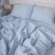 Комплект постельного белья Mirson Евро 200х220 см Royal Soft Stripe 30-0028 Amberly Сатин (2200009298240) - изображение 1