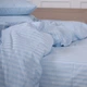 Комплект постельного белья Mirson King Size 220х240 см Royal Soft Stripe 30-0028 Amberly Сатин (2200009298295) - изображение 6