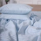 Комплект постельного белья Mirson Евро 200х220 см Royal Soft Stripe 30-0028 Amberly Сатин (2200009298240) - изображение 4