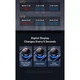 Автомобильное зарядное устройство Зарядка в авто Baseus Particular Digital Display QC + PPS Dual 65W USB + Type-C Быстрая зарядка QC 4.0+PD3.0 (CCKX-C0A) Transparent/Black - изображение 15