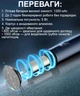 Аккумуляторная пилка для пяток, пемза для педикюра Foot Grinder S-608 Синяя - изображение 3