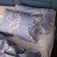 Комплект постельного белья MirSon Двуспальный 175х210 см 22-1407 Wavy lines Сатин (2200011121581) - изображение 5