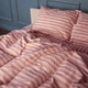Комплект постельного белья Mirson Семейный 2 x 143x210 см 17-0773 Nude stripes Бязь (2200011152561) - изображение 3