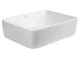Комплект Qtap Tern: Раковина накладная прямоугольная 480х370х135 мм White + Донный клапан PU02 (QT17112074WN47301) - изображение 3