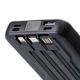 Повербанк з бездротовою зарядкою 10000mah 3 шнури в комплекті X104 - зображення 3