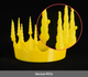 PETG HF пластик Bambu Lab Filament з RFID чіпом для 3D-принтера 1.75 мм 1 кг Lime Green (33501), без котушки - зображення 3