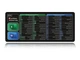 Ігрова поверхня WorkPlaceShop Сполучення клавіш для Microsoft Word + Excel 300х700 мм - зображення 1