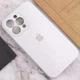 Чохол Silicone Premium case з захистом камери для iPhone 16 Pro Full Camera Protective white 2263 - изображение 2