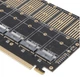 Плата розширення Frime WCH382L (ECF-PCIEtoSSD010) PCI-E-5xM.2 (B Key) - изображение 4