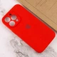 Чохол Silicone Premium case з захистом камери для iPhone 16 Pro Full Camera Protective red 2265 - изображение 2