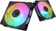 Zestaw wentylatorów ASUS TUF Gaming TR120 ARGB Triple Pack Reverse Blade Black (90DA00D0-B09020) - obraz 2