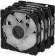 Zestaw wentylatorów ASUS TUF Gaming TR120 ARGB Triple Pack Reverse Blade Black (90DA00D0-B09020) - obraz 7