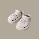 Жіночі крокси Progress на платформі бежеві з джебітсами 37р 2025-152-12 - зображення 4