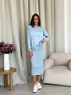 В'язана спiдниця ART KNIT Katrin Блакитна, S-M 022154 - зображення 1