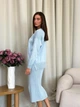 В'язана спiдниця ART KNIT Katrin Блакитна, S-M 022154 - зображення 2