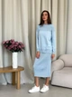 В'язана спiдниця ART KNIT Katrin Блакитна, S-M 022154 - зображення 3
