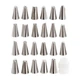 Набір кондитерських насадок для крему Baking Tools 24 шт (24 CD) - зображення 4