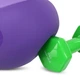 Гиря мягкая SP-Sport FI-0122-8 8кг (верх-PVC+TPR, наполнитель-песок+железная крошка, Фиолетовый) - изображение 6