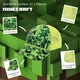 Детская кепка с сеткой Крипер Майнкрафт (Minecraft) 52-55 см Салатовый - изображение 2