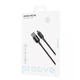 Кабель usb micro usb 2.4a 1м dense metal чорний PROOVE, 504970001 - зображення 4
