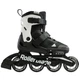 Ролики Rollerblade Microblade 2023 36.5-40 Black/White (1012-07221900-787-36.5-40) - изображение 1