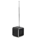 Портативная колонка TD-V26, FM-радио, Bluetooth, micro SD/TF/USB, RGB-подсветка, черная - изображение 5