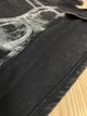 Футболка женская A-N 2732 вареная короткая широкая рисунок корсет бра one size черная - изображение 5