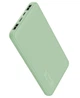 Универсальная мобильная батарея 10000 mAh, Trust Primo, Green, 15 Вт, 2xUSB / Type-C, кабель USB - microUSB (25029) - изображение 1