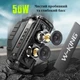 Портативная колонка блютуз W-KING D8 50W RMS пик 90W мощная акустическая система DSP чип bluetooth EQ AUX SD TF card плеер Power bank - изображение 5