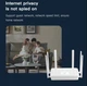 Маршрутизатор Fenvi FV-AX3000WR Wi-Fi Router Dual band 2.4GHz/5GHz MU-MIMO+OFDMA, 1Wan+3Lan Gigabit port, Беспроводной двухдиапазонный гигабитный Роутер Wi-Fi 2.4ГГц/5ГГц 6-антенны AX3000 (WiFi 6) - изображение 8