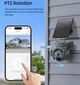 SHIWOJIA 515CG Sim Уличная 4G Камера 4Мп АКБ 5200mAh Солнечная панель Датчик движения Ночное вид IP65 UBox App - изображение 7