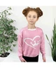Джемпер для девочки ART KNIT Queen розовый, 98-104см 016308 - изображение 3