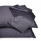 Набор MirSon №3005 Одеяло летнее King Size 220х240 Line Satin Premium 0240 Iron grey Creamy Silk + 2 наволочки 50х70 + простынь 220х240 (2200010983821) - изображение 7