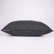 Набор подушек MirSon Сolor Fun Line 17-0611 Stripe Black № 0117 Silk средняя 50x70 см 2 шт (2200011158181) - изображение 3