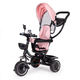 Триколісний велосипед EcoToys з поворотним сидінням і дашком JM-066-9 Рожевий (5903769974146) - зображення 2
