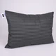 Набор подушек MirSon Сolor Fun Line 17-0611 Stripe Black № 0111 Thinsulate средняя 50x70 см 2 шт (2200011158303) - изображение 2