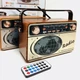 Портативный FM радио радиоприемник с флешкой USB ЮСБ с блютуз Bluetooth с пультом - изображение 9