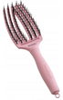 Szczotka do włosów Olivia Garden Fingerbrush Combo Medium delikatnie różowa (5414343018458) - obraz 2
