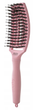 Szczotka do włosów Olivia Garden Fingerbrush Combo Medium delikatnie różowa (5414343018458) - obraz 3