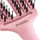 Szczotka do włosów Olivia Garden Fingerbrush Combo Medium delikatnie różowa (5414343018458) - obraz 5