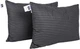 Набор подушек MirSon Сolor Fun Line 17-0611 Stripe Black № 0114 Bamboo средняя 50x70 см 2 шт (2200011158594) - изображение 1