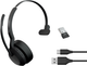 Навушники Jabra Evolve2 55 Link380a MS Mono Black (25599-899-999) - зображення 8