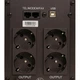 Джерело безперебійного живлення GEAR 1500VA LCD plastic RJ45+USB - изображение 2