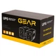 Джерело безперебійного живлення GEAR 800VA LED plastic RJ45+USB - изображение 5