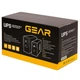 Джерело безперебійного живлення GEAR 1500VA LCD plastic RJ45+USB - изображение 3