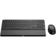 Комплект бездротової клавіатури та мишки Philips 6000 Slim UA 2.4 ГГц/Bluetooth Black (SPT6607B/00) - зображення 3