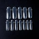 Верхние формы для наращивания ногтей "Квадрат" - Atica Plastiс Nail Tips 120шт (1449479-27728941) - изображение 2