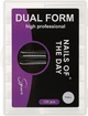 Верхние формы для ногтей, квадрат, 120 шт - Nails Of The Day Dual Form Square (Type 5) 120шт (1408958-27057410) - изображение 1
