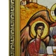 Икона "Святая Троица" янтарная Л. Кинцурашвили 30х40 - изображение 8
